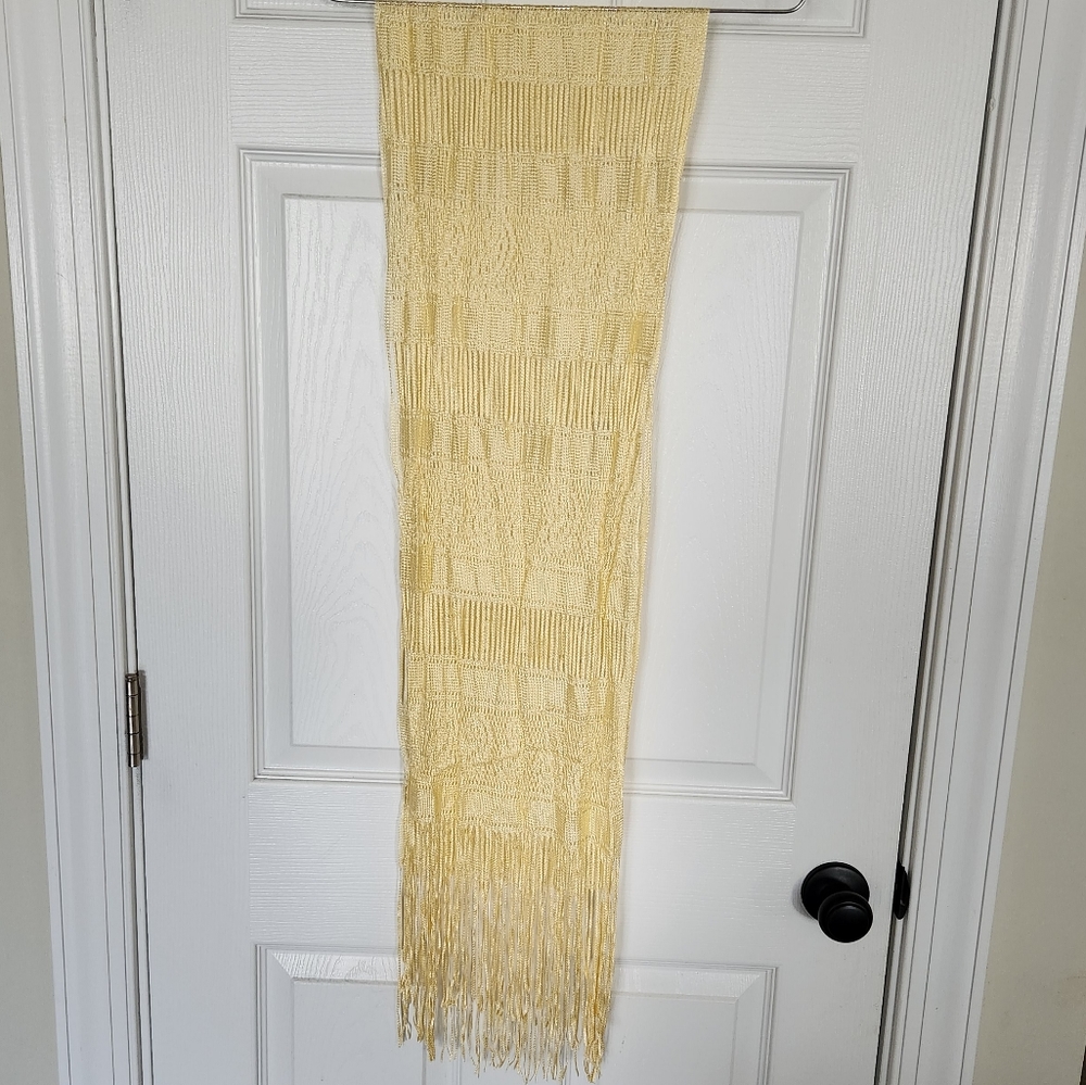 Long Rayon Fringe Scarf - Picture 5 of 9